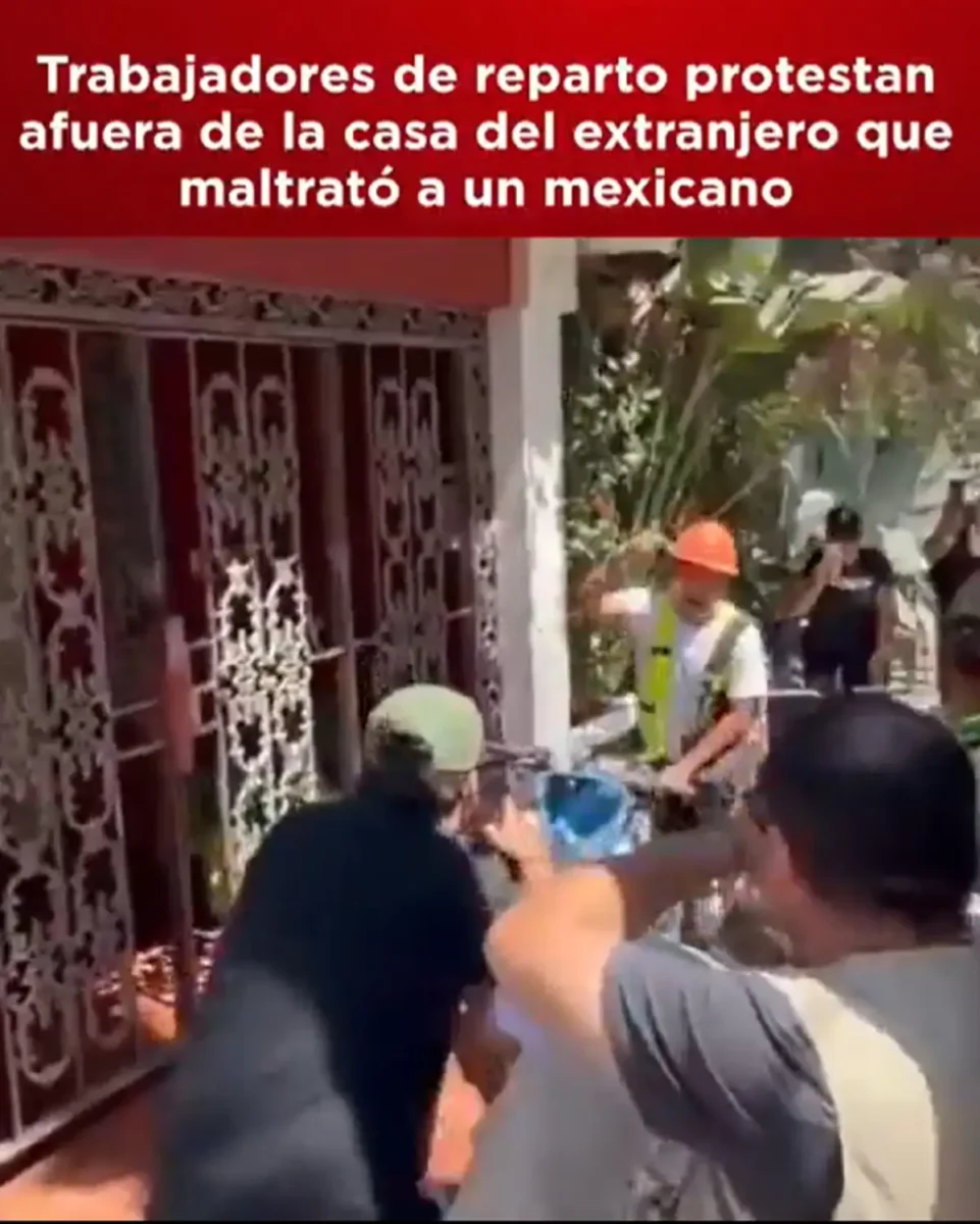 Extranjero corre a trabajador mexicano por comer en la entrada de su casa en Mazatlán