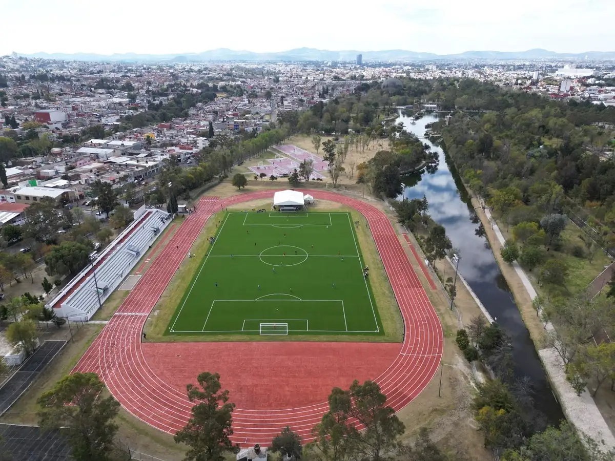 Gobierno de Puebla rehabilitará el polideportivo del Parque Ecológico 2 Gobierno de Puebla rehabilitará el polideportivo del Parque Ecológico