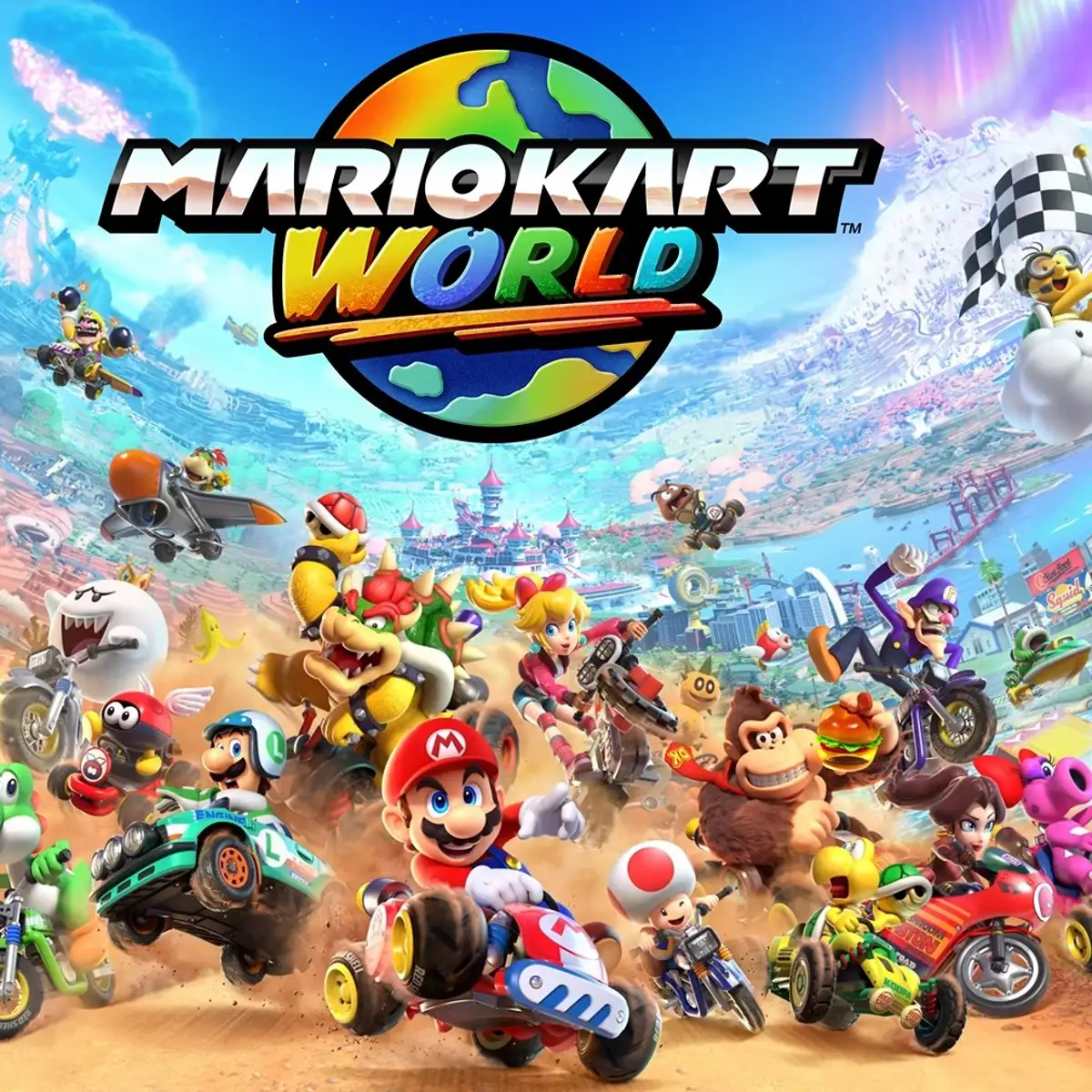Mario Kart World: Nintendo revela tráiler de su nueva entrega para Switch 2