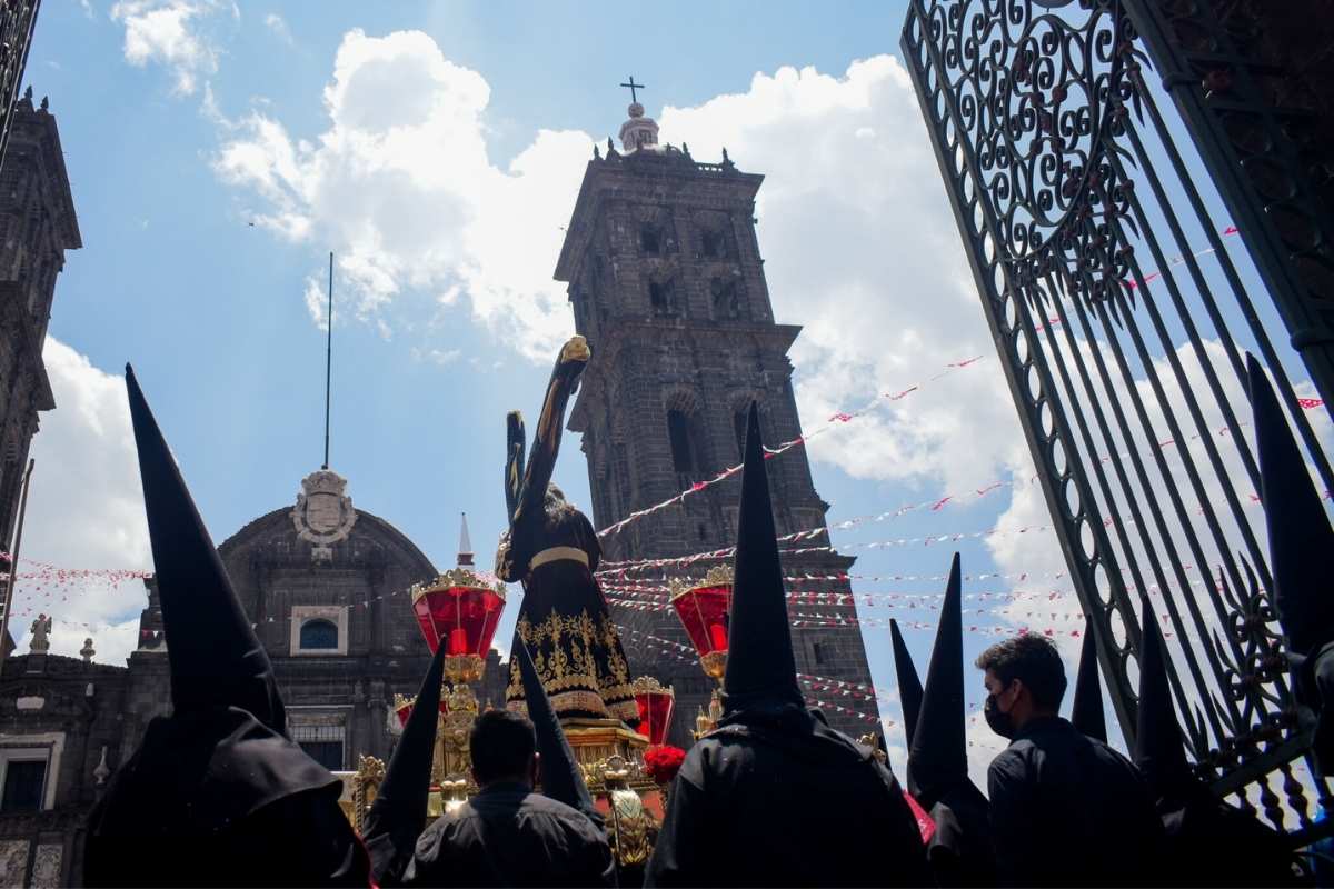 Procesión de Viernes Santo en Puebla 2025: recorrido, cierres viales y horarios 2 Procesión de Viernes Santo en Puebla