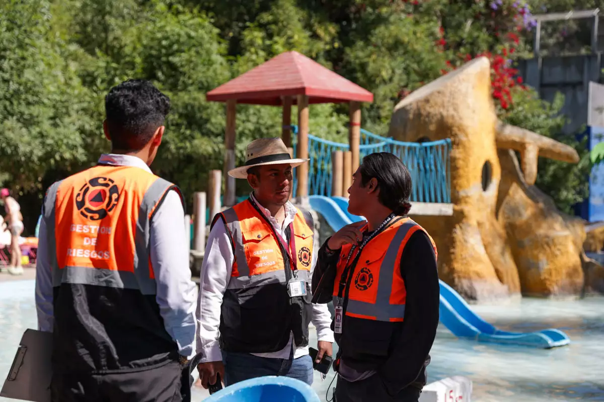 PC municipal inicia operativo en balnearios de Puebla 3 Proteccion Civil recorrido por el balneario Agua Azul 6