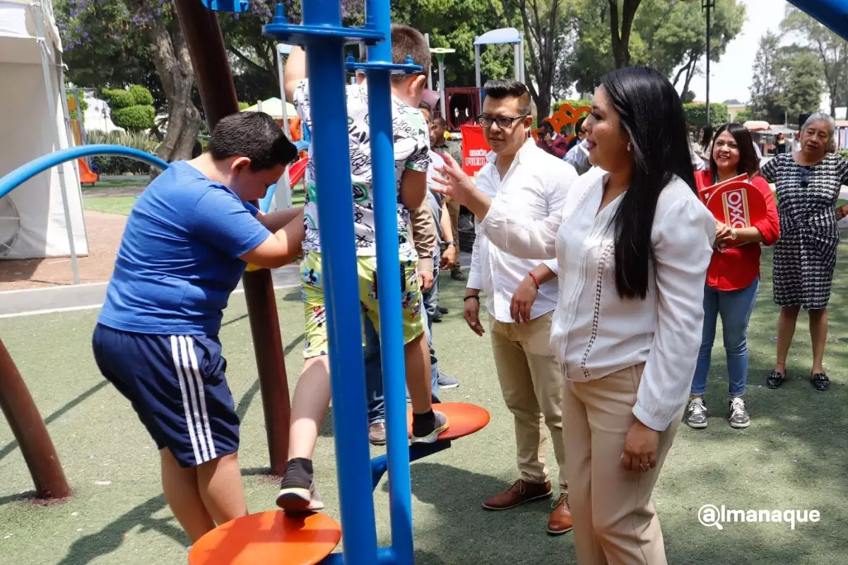 Renuevan el Parque de la Ninez Cholulteca un espacio digno para las infancias 3