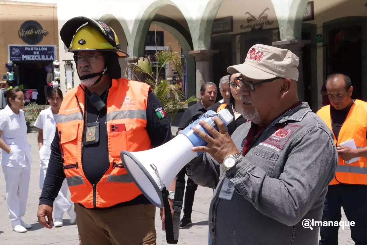 San Pedro Cholula participa activamente en el Primer Simulacro Nacional 2025 1