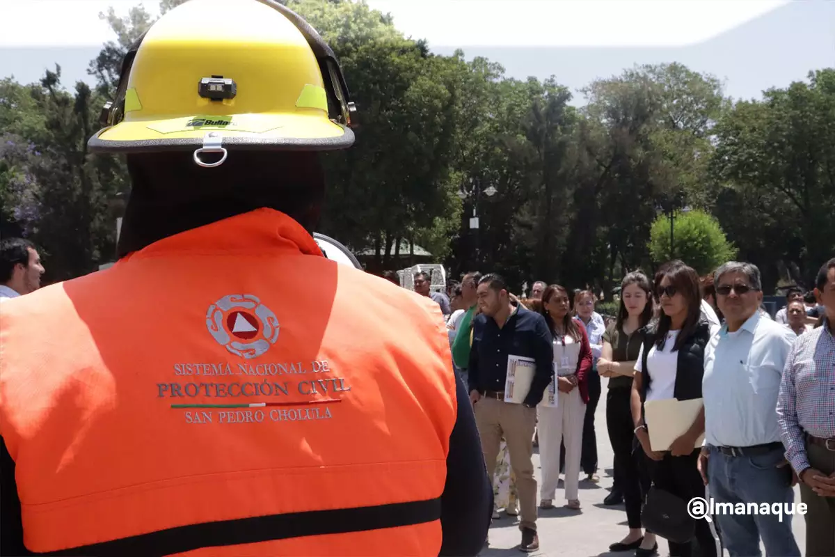 San Pedro Cholula participa activamente en el Primer Simulacro Nacional 2025 4