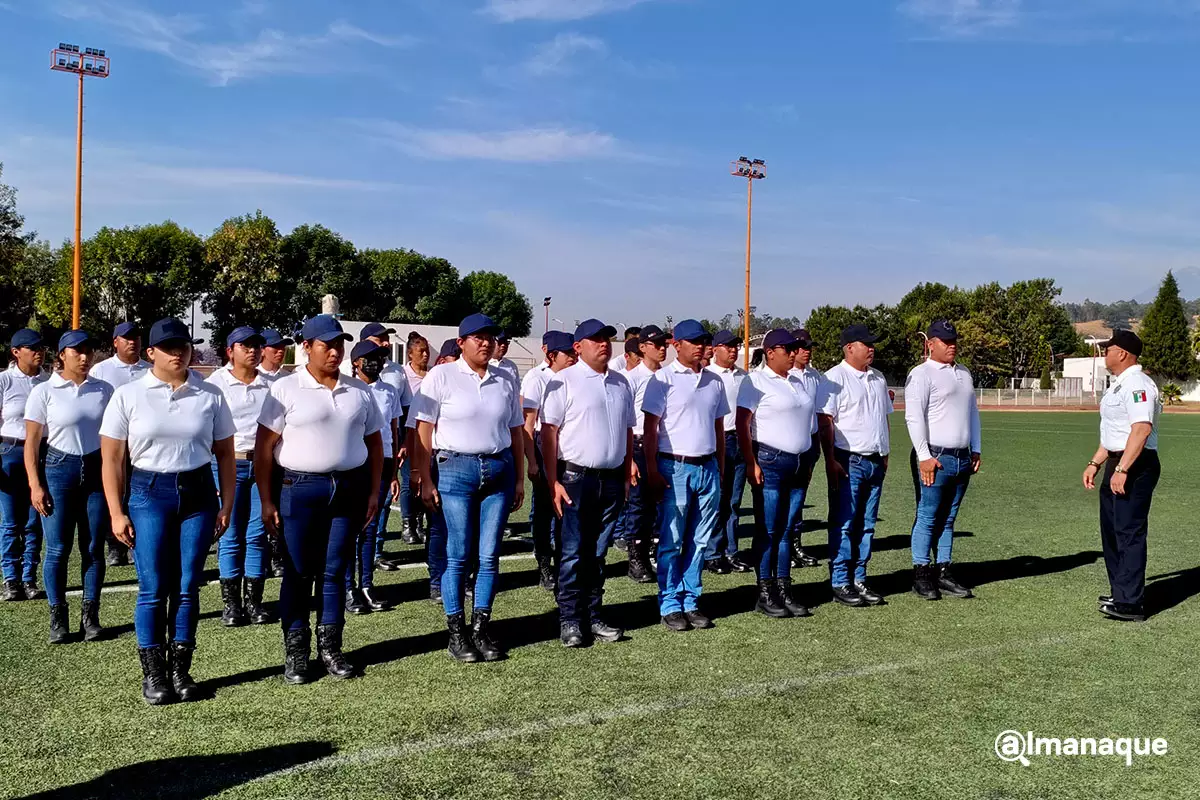 San Pedro Cholula reforzará Estado de Fuerza; arranca formación inicial para cadetes a policía 6 San Pedro Cholula reforzara Estado de Fuerza 4
