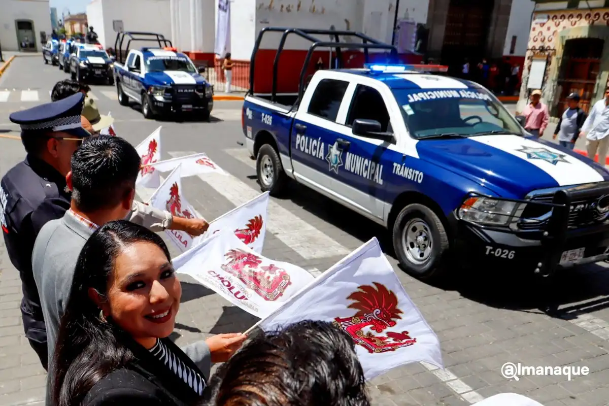 Tonantzin Fernandez pone en marcha el operativo Semana Santa Segura en San Pedro Cholula 2