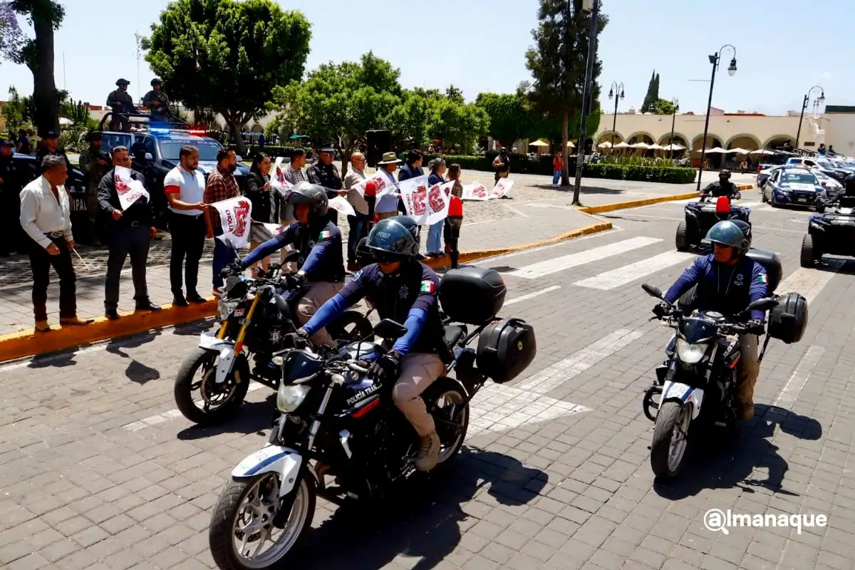 Tonantzin Fernandez pone en marcha el operativo Semana Santa Segura en San Pedro Cholula 3