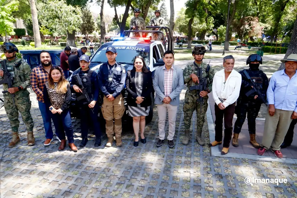 Tonantzin Fernandez pone en marcha el operativo Semana Santa Segura en San Pedro Cholula 5