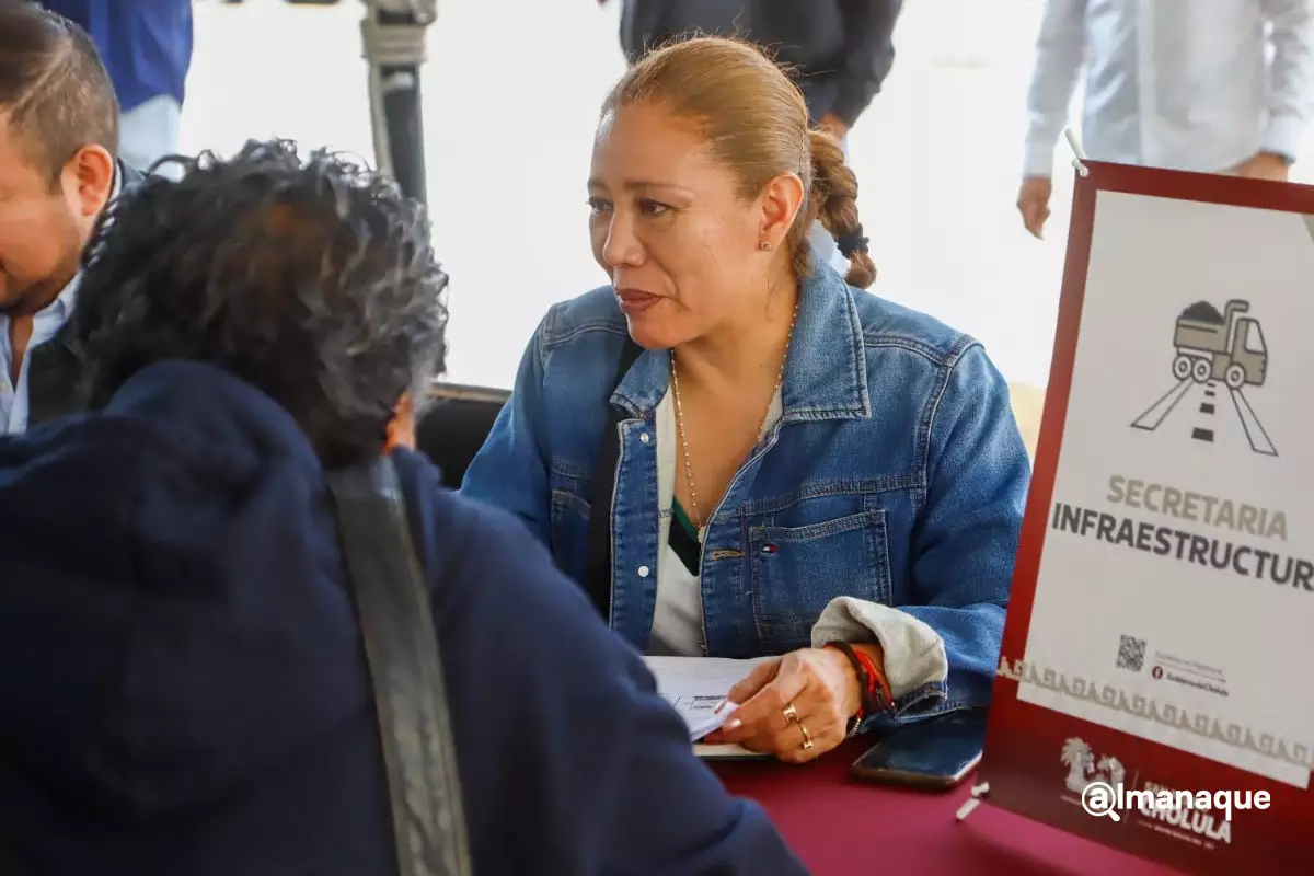 Tonantzin Fernandez reafirma su compromiso con Cholula en la 6a Jornada de Atencion 5