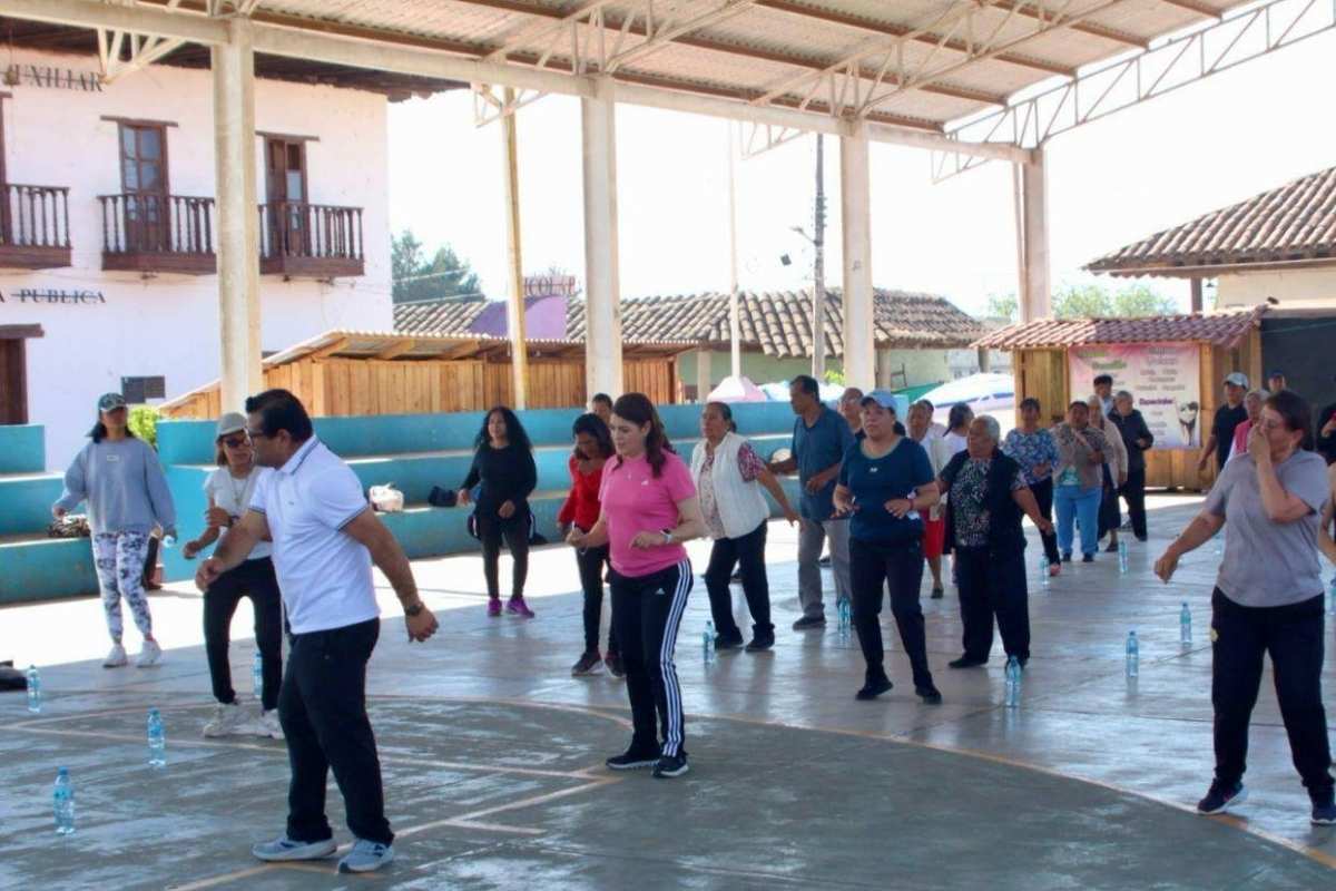 Zacatlán se prepara para la Clase Nacional de Boxeo; así fue la activación física en Jicolapa