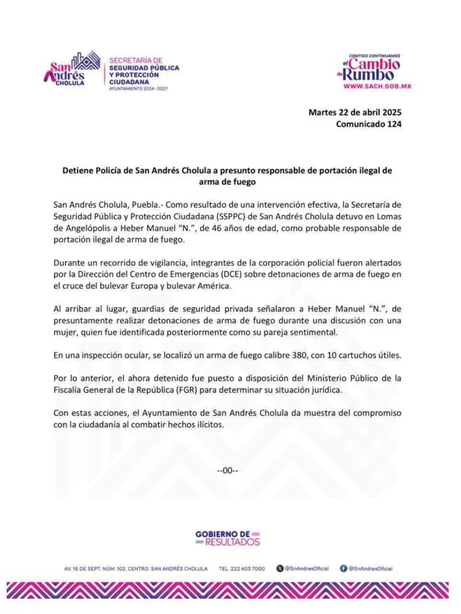 Balacera en Lomas de Angelópolis: este es el hombre que golpeó a su pareja y disparó en Sonata Towers