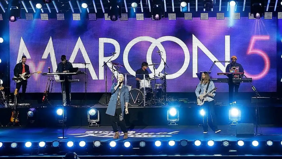 Ni le busques: Se agotan los boletos online para ver a Maroon 5 en la Feria de Puebla 2025