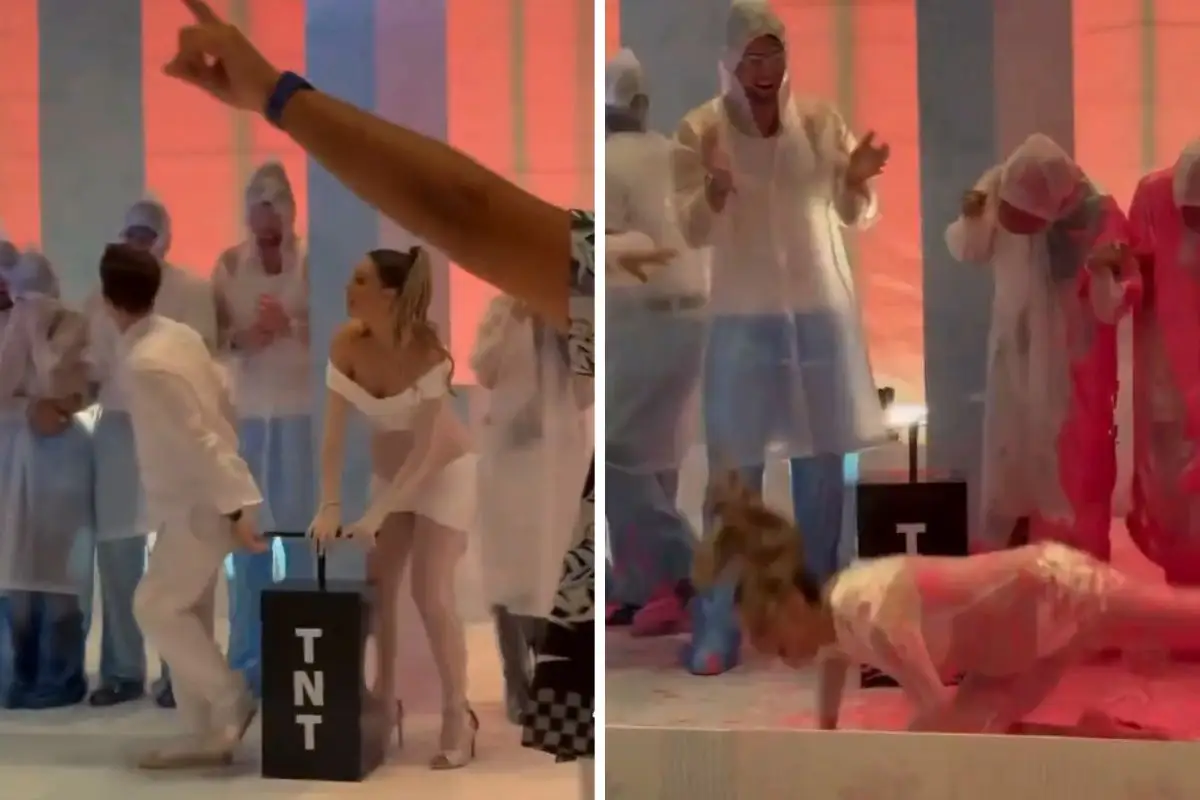 Lele Pons sufre caída en tacones durante revelación del sexo de su bebé 1 ¿Por qué critican la caída de Lele Pons en tacones?