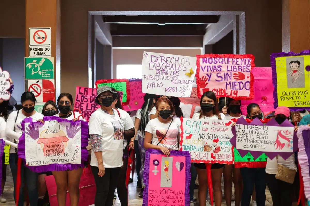 Chicas de la 14 solicitan un espacio de atención para trabajadoras sexuales 3 Chicas de la 14 solicitan un espacio de atención para trabajadoras sexuales