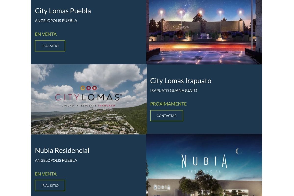 desarrollos inmobiliarios de grupo proyecta