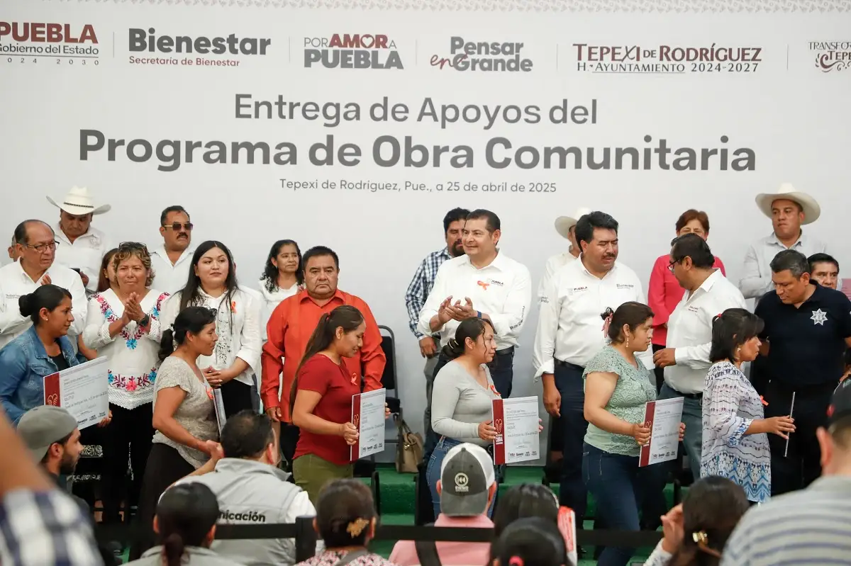 Con obra comunitaria Gobierno de Puebla detona desarrollo en Tepexi de Rodríguez 2 Con obra comunitaria Gobierno de Puebla detona desarrollo en Tepexi de Rodríguez