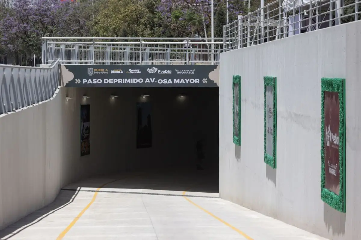 Ya está abierto el paso deprimido de Osa Mayor