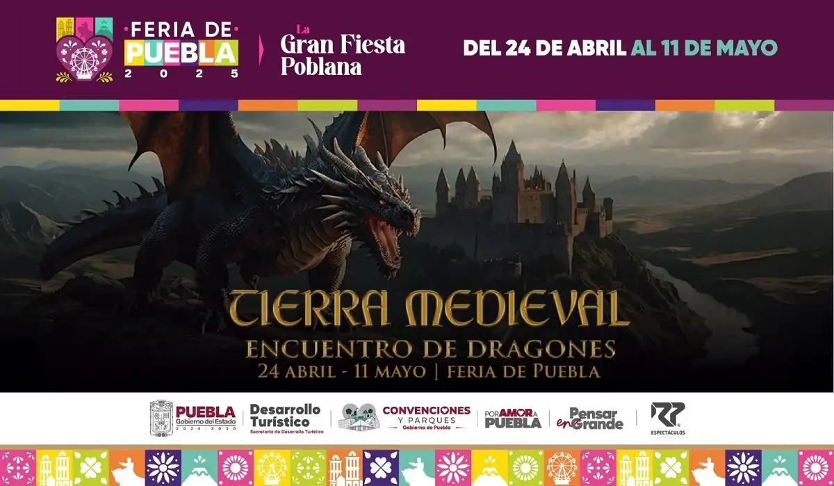 Tierra Medieval, Gravity y patinaje sobre hielo en la Feria de Puebla 2025: horarios y precios