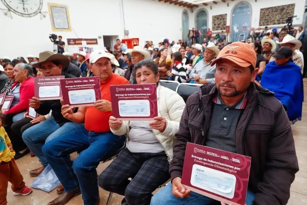 Dan recursos para contingencias agropecuarias en Puebla