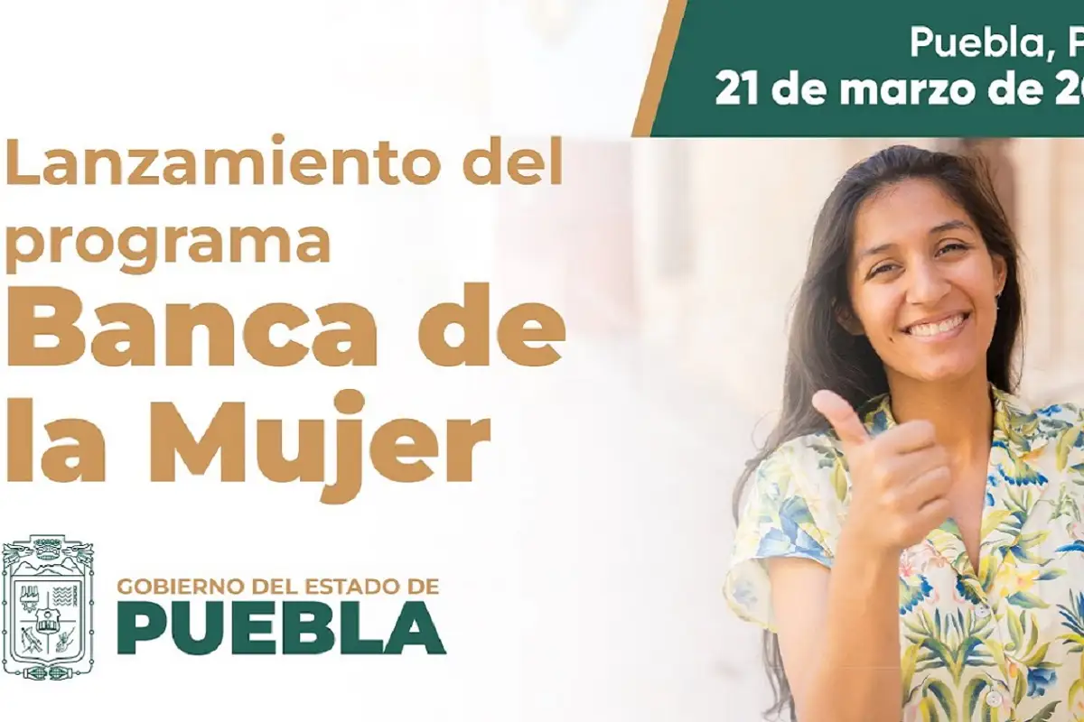 Estos son los requisitos para el registro en la Banca de la Mujer de Puebla 1 Estos son los requisitos para el registro en Banca de la Mujer de Puebla