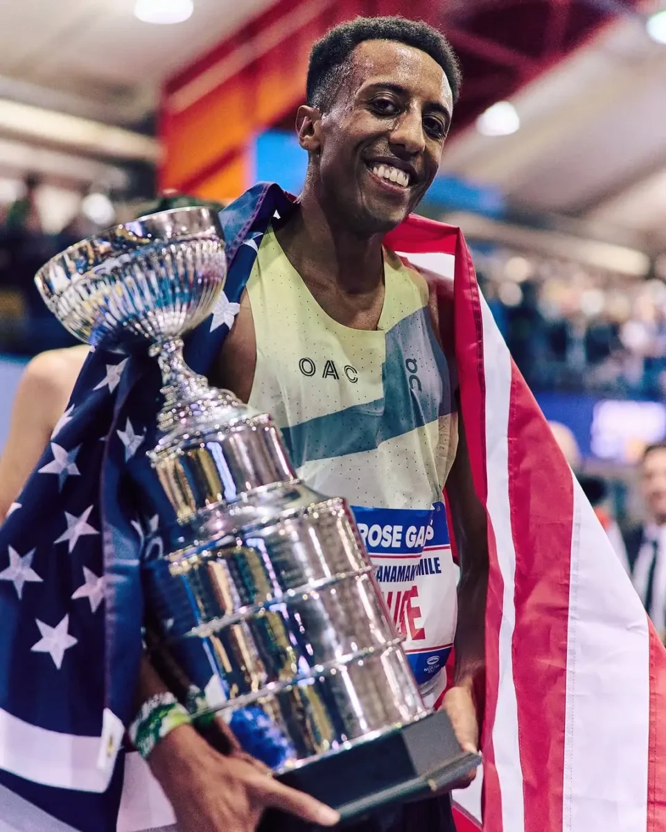 Yared Nuguse, medallista olímpico, se declara abiertamente gay