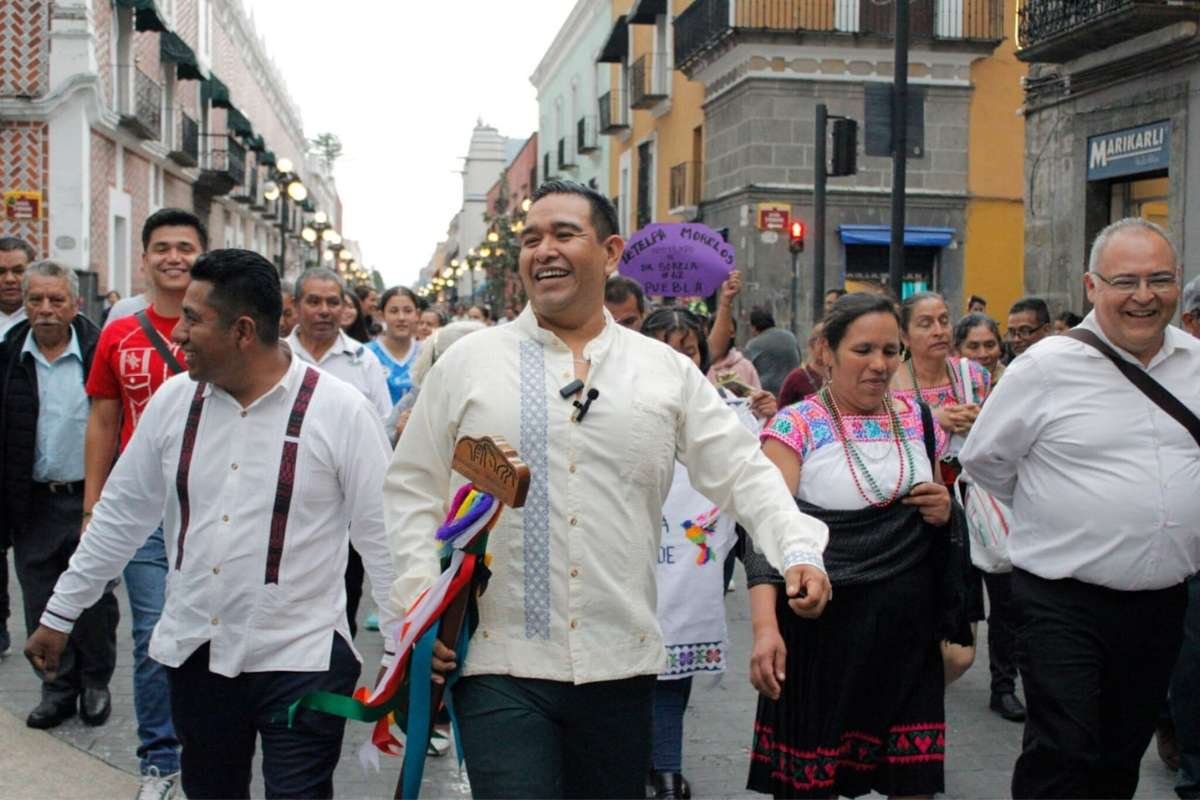 Antonio Sorela, aspirante a ministro de la SCJN, concluye campaña en Puebla