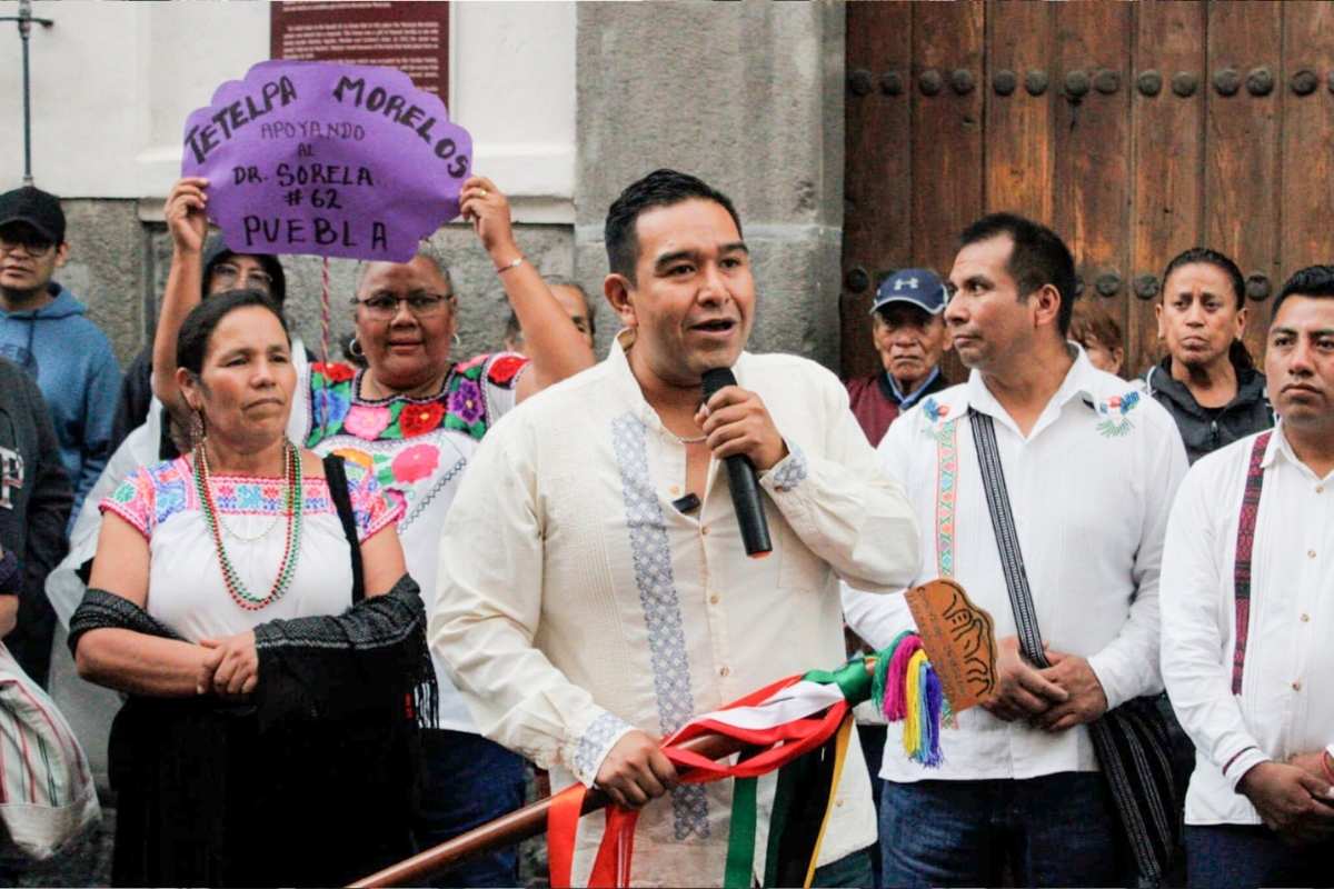 Antonio Sorela, aspirante a ministro de la SCJN, concluye campaña en Puebla