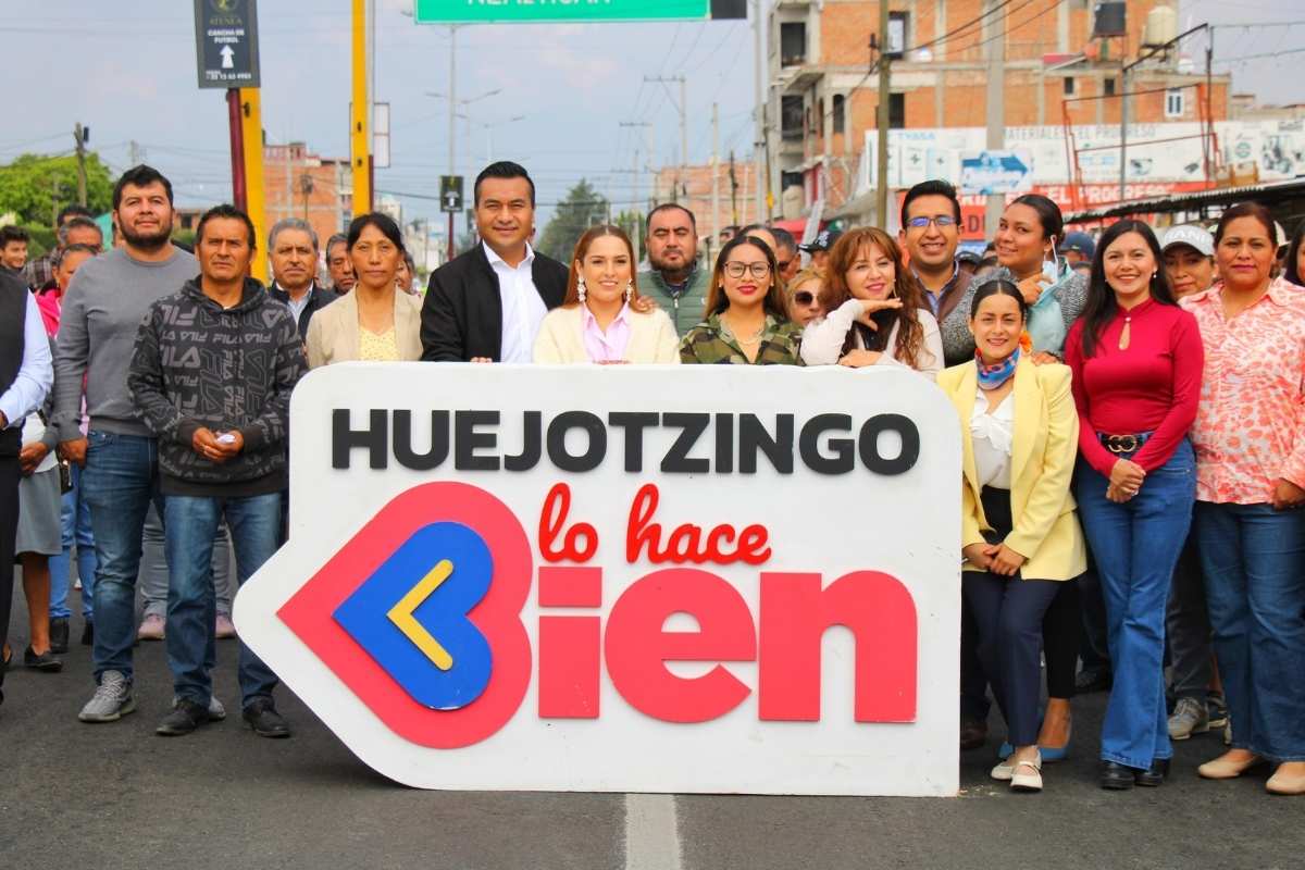 En siete meses de gobierno, Roberto Solís entrega la cuarta carretera rehabilitada en Huejotzingo 1