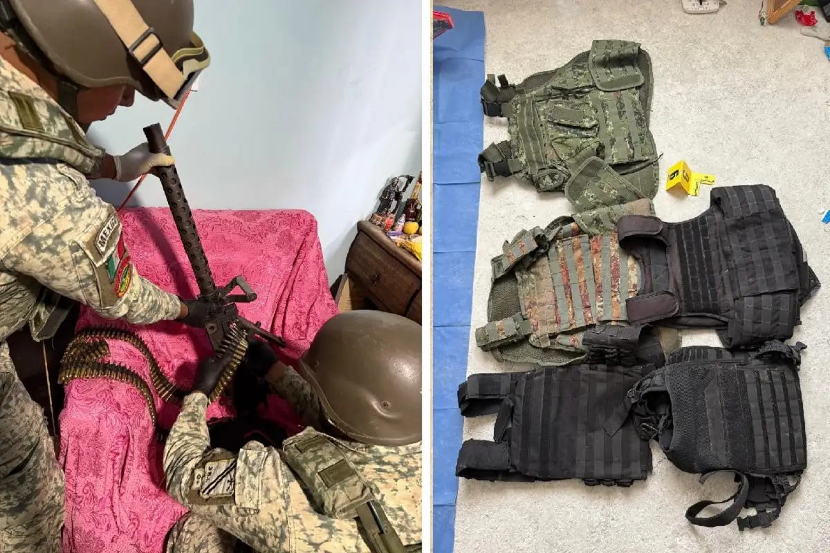 FGE y SSP aseguran armamento de alto poder en casa de seguridad de grupo delictivo en Puebla 1 FGE y SSP aseguran armamento de alto poder en casa de seguridad de grupo delictivo en Puebla