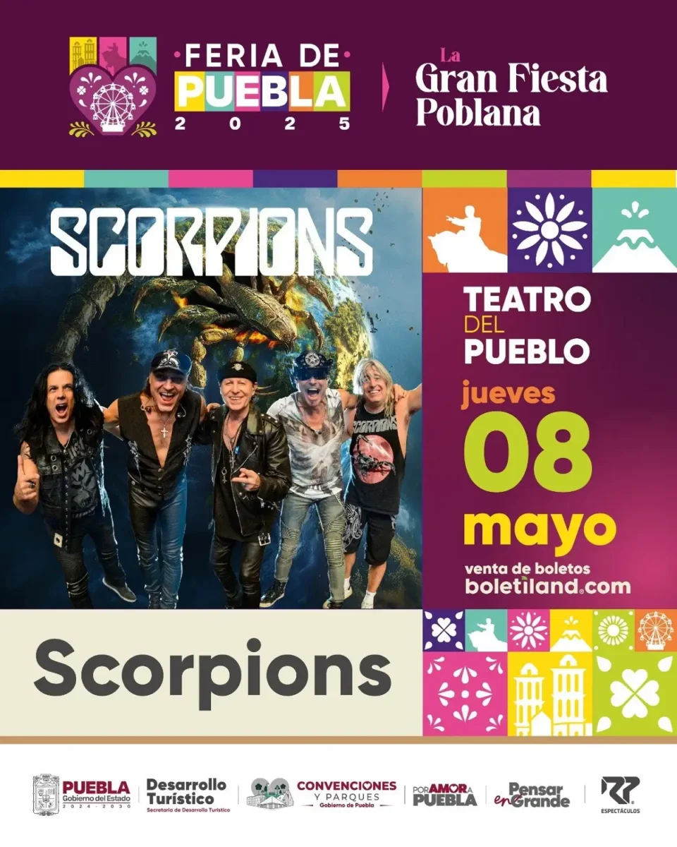 Fans acampan para ver a Scorpions y The Killers en Puebla en la Feria 2025