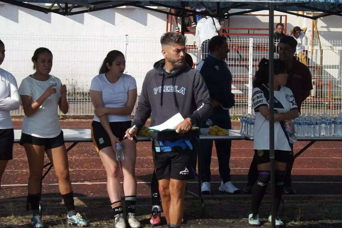 Gran participacion en las visorias del Club Puebla Femenil en San Pedro Cholula 4