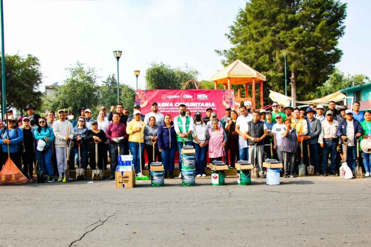 Programa “Pongámoslo chingón entre todas y todos” transforma la colonia Santa Bárbara en Huejotzingo 