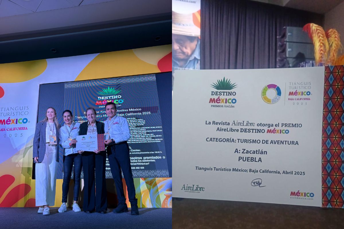 Revista española otorga premio a Zacatlán como mejor Destino de Aventura en México 1 Revista española otorga premio a Zacatlán como mejor Destino de Aventura en México