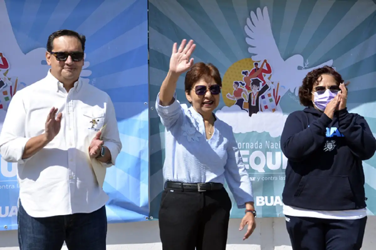 Se suma BUAP a la Jornada Nacional de Tequios por la Paz y contra las Adicciones