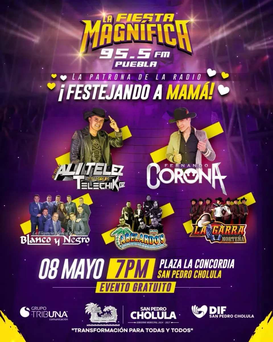 Tonantzin Fernandez celebra a lo grande a las mamas cholultecas con la Fiesta Magnifica 1