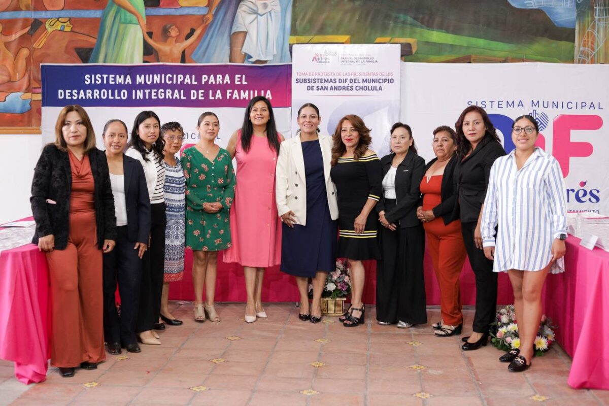 Fortalecen asistencia social en San Andrés Cholula en juntas auxiliares e inspectorías