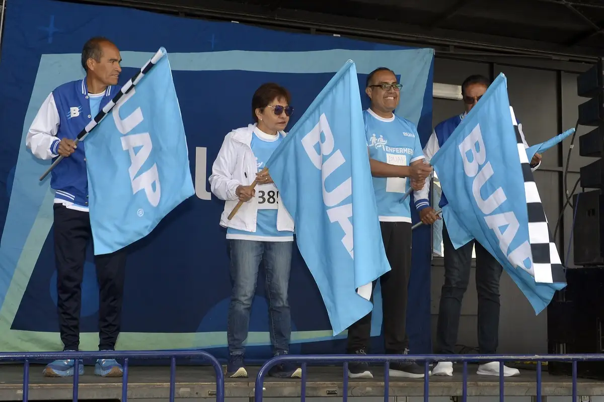 Celebra la BUAP carrera por el Día Internacional de la Enfermería 1 Celebra la BUAP carrera por el Día Internacional de la Enfermería