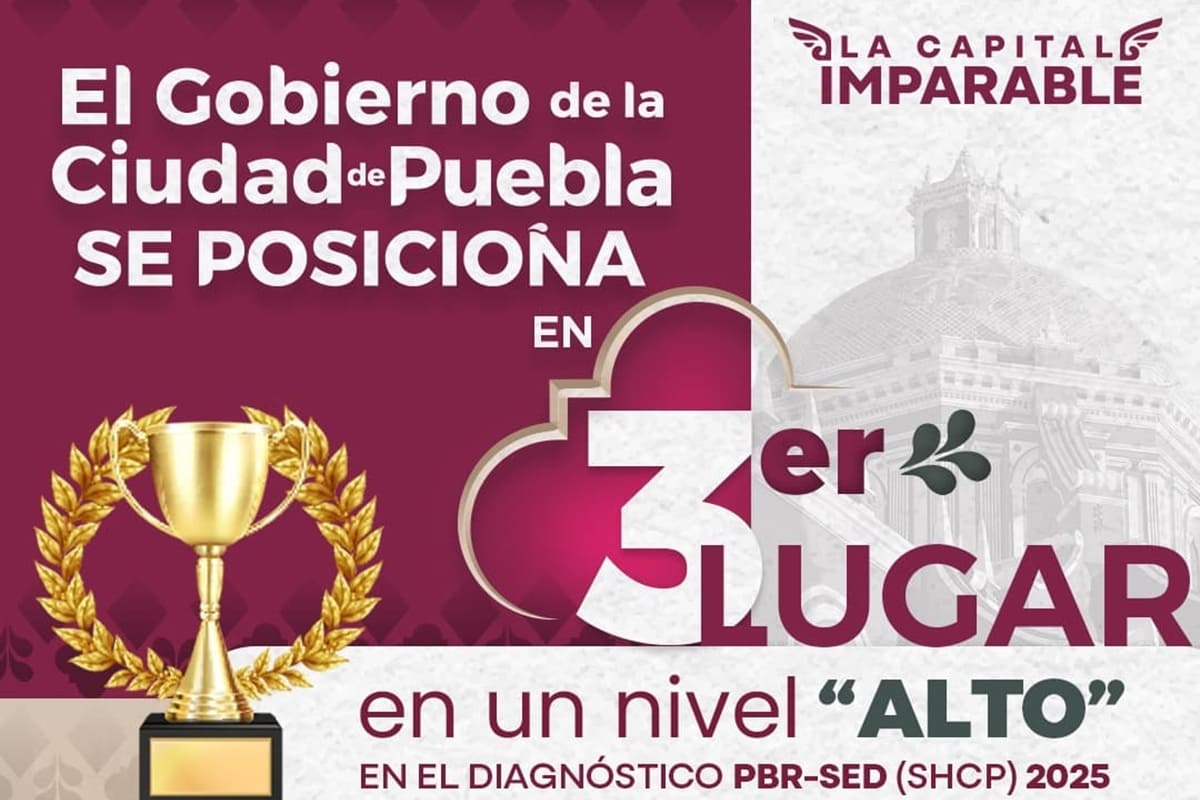 Puebla capital obtiene primeros lugares nacionales en diagnóstico de la SHCP 2025 1 diagnóstico del presupuesto puebla capital