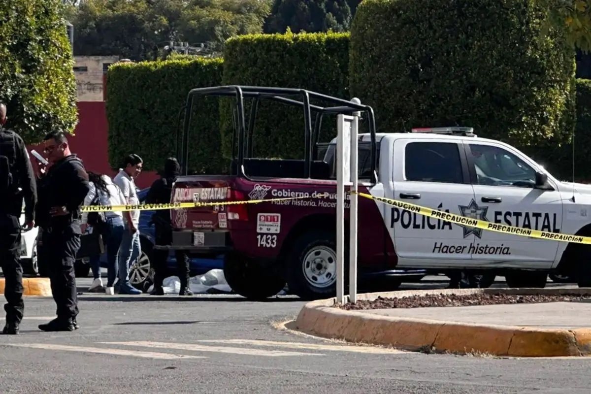 Tarde de balaceras en Puebla: En asaltos a cuentahabientes lesionan a dos personas en Las Ánimas y Angelópolis