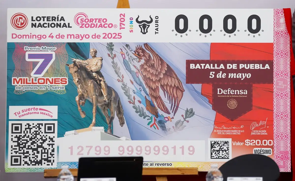 Feria de Puebla 2025 ofrece entrada gratuita con cachito de Lotería Nacional