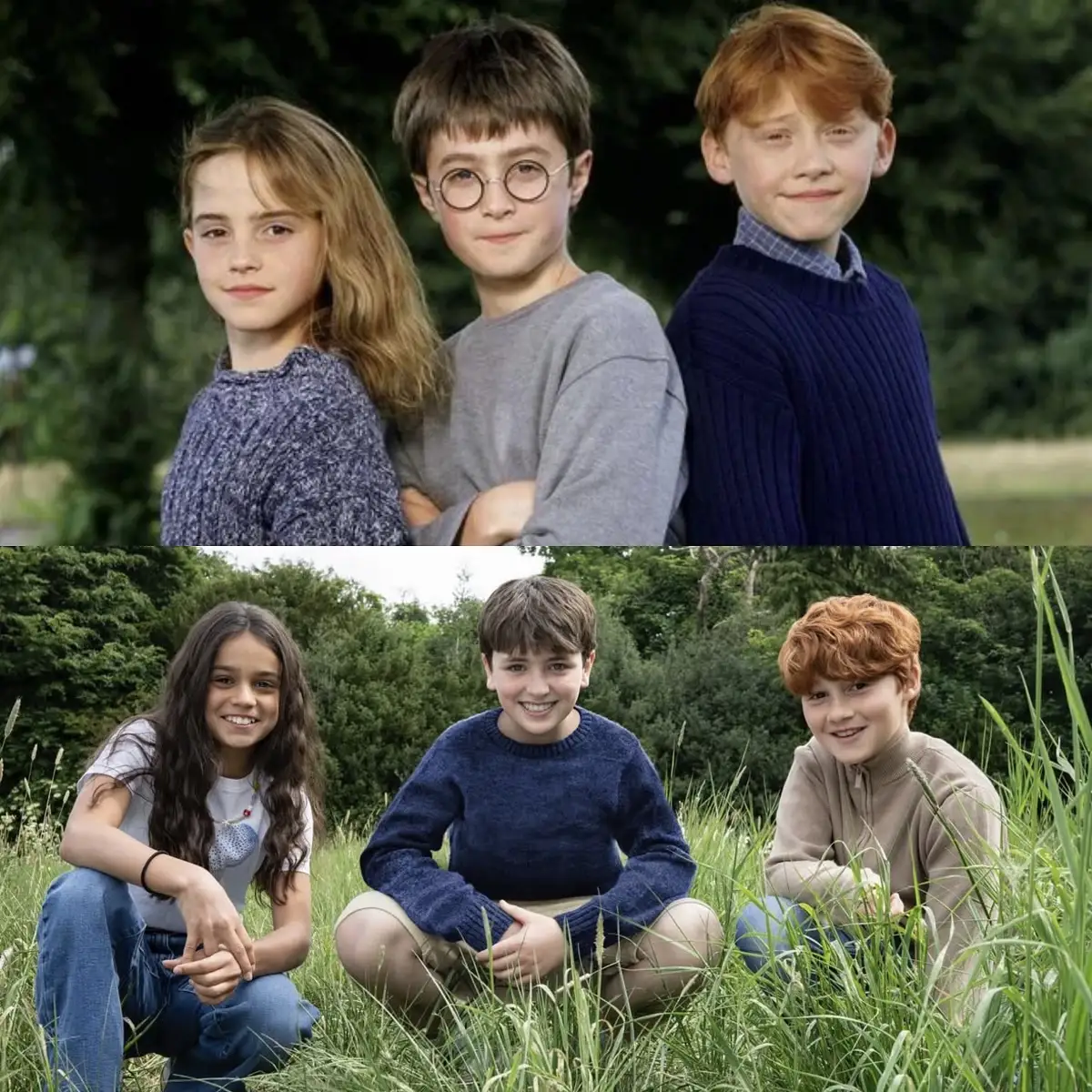Estos son los actores que darán vida a Harry, Ron y Hermione en la nueva serie de HBO 2 Estos son y así se ven los nuevos actores de Harry Potter