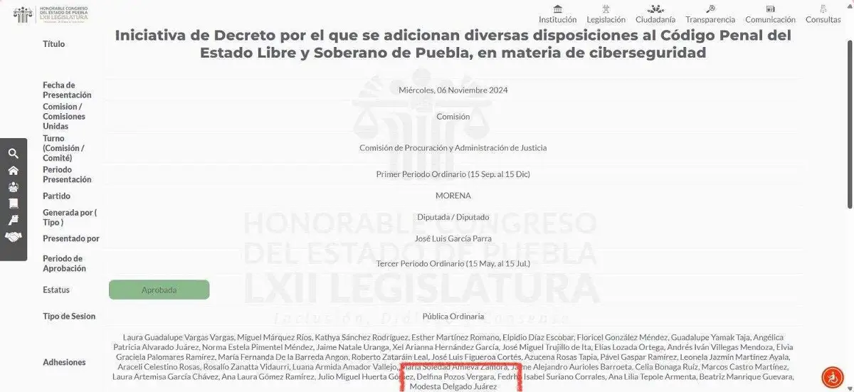 Ante polemica PRI presenta propuesta para eliminar ciberasedio en Puebla 1