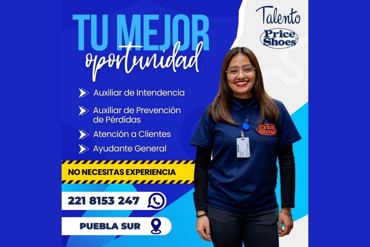 Estas son las vacantes en Price Shoes del sur 1