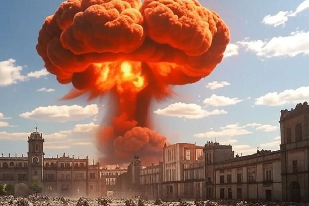Esto pasaría si cayera una bomba nuclear en Puebla 1 Esto pasaría si cayera una bomba nuclear en Puebla