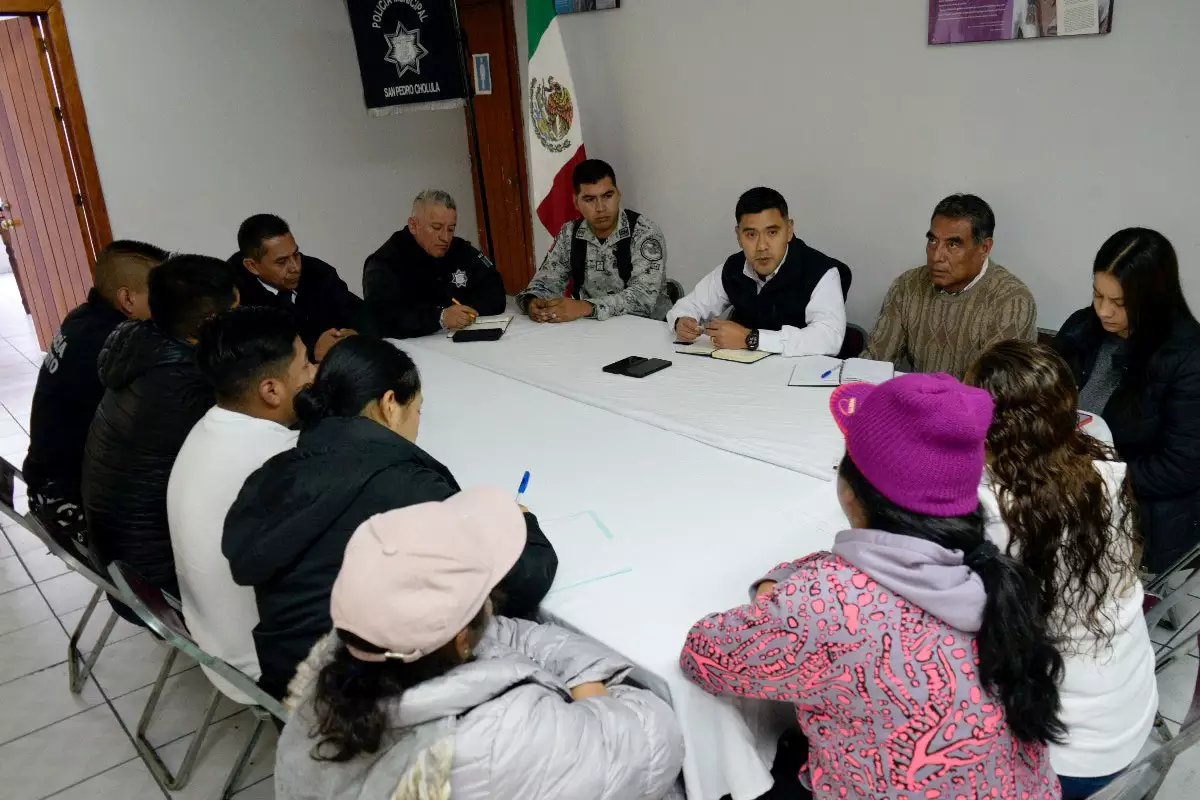 Gobierno Municipal impulsa acciones coordinadas para fortalecer la seguridad en Santa Maria Acuexcomac 1