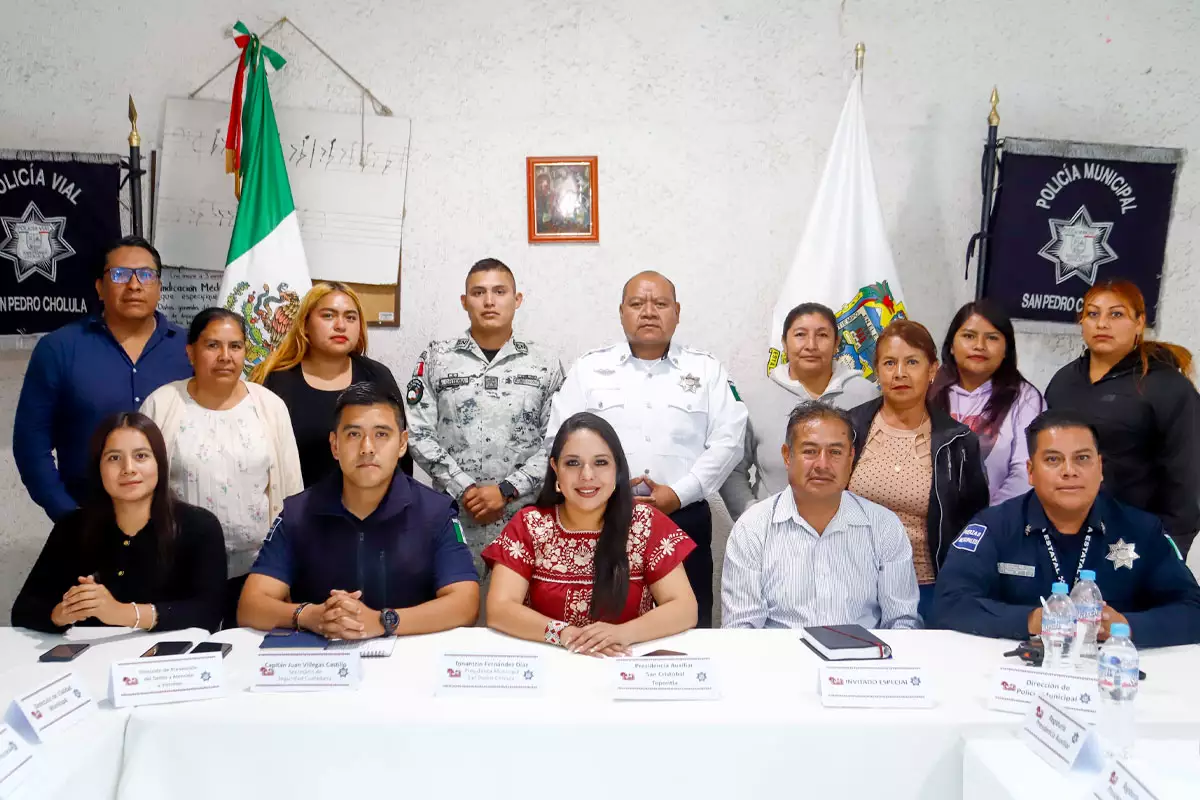 Gobierno de Tonantzin Fernández fortalece acciones de seguridad en las juntas auxiliares 4 Gobierno de Tonantzin Fernandez fortalece acciones de seguridad en las juntas auxiliares 4