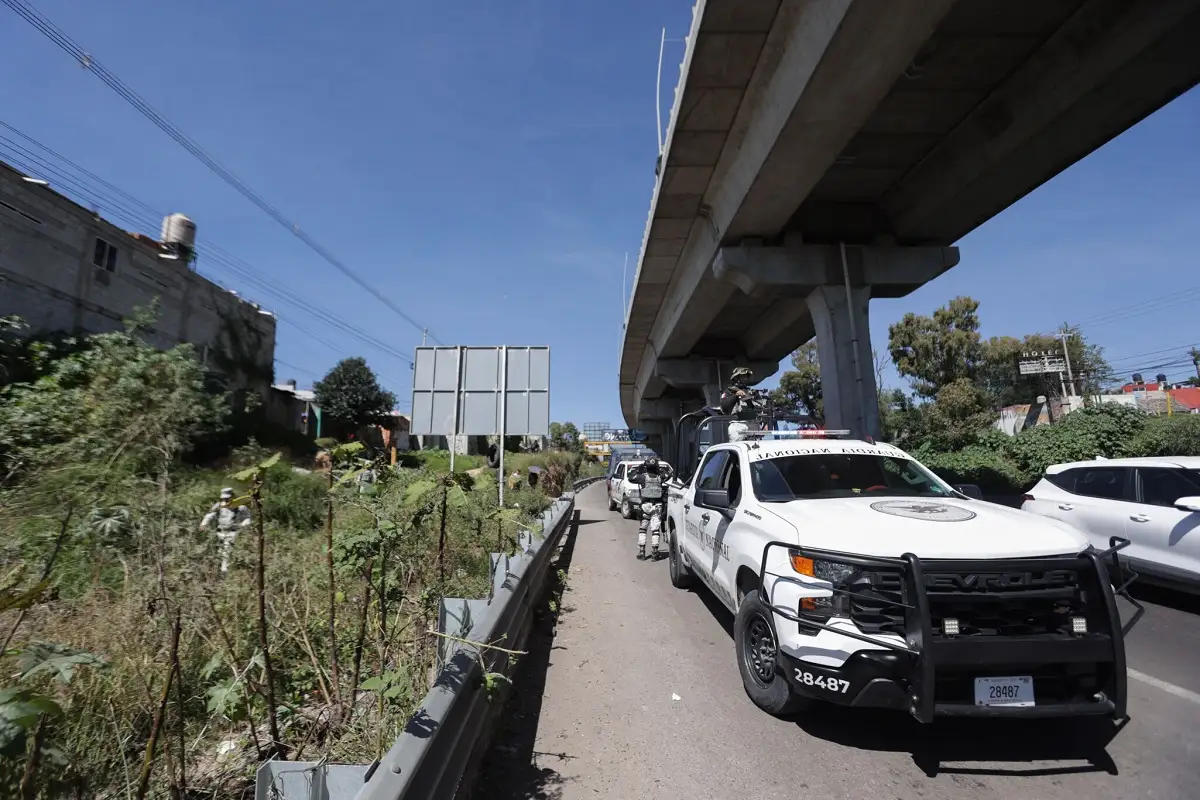 Hallan maleta con restos humanos envuelta en bolsas negras en Puebla 1 Hallan maleta con restos humanos envuelta en bolsas negras y cinta canela en Puebla