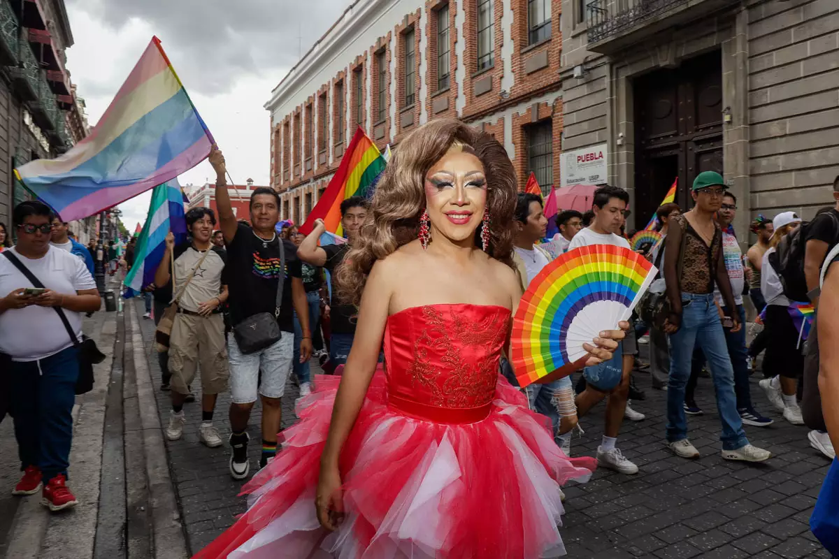 Marcha orgullo LGBTIQ Puebla 2025 2