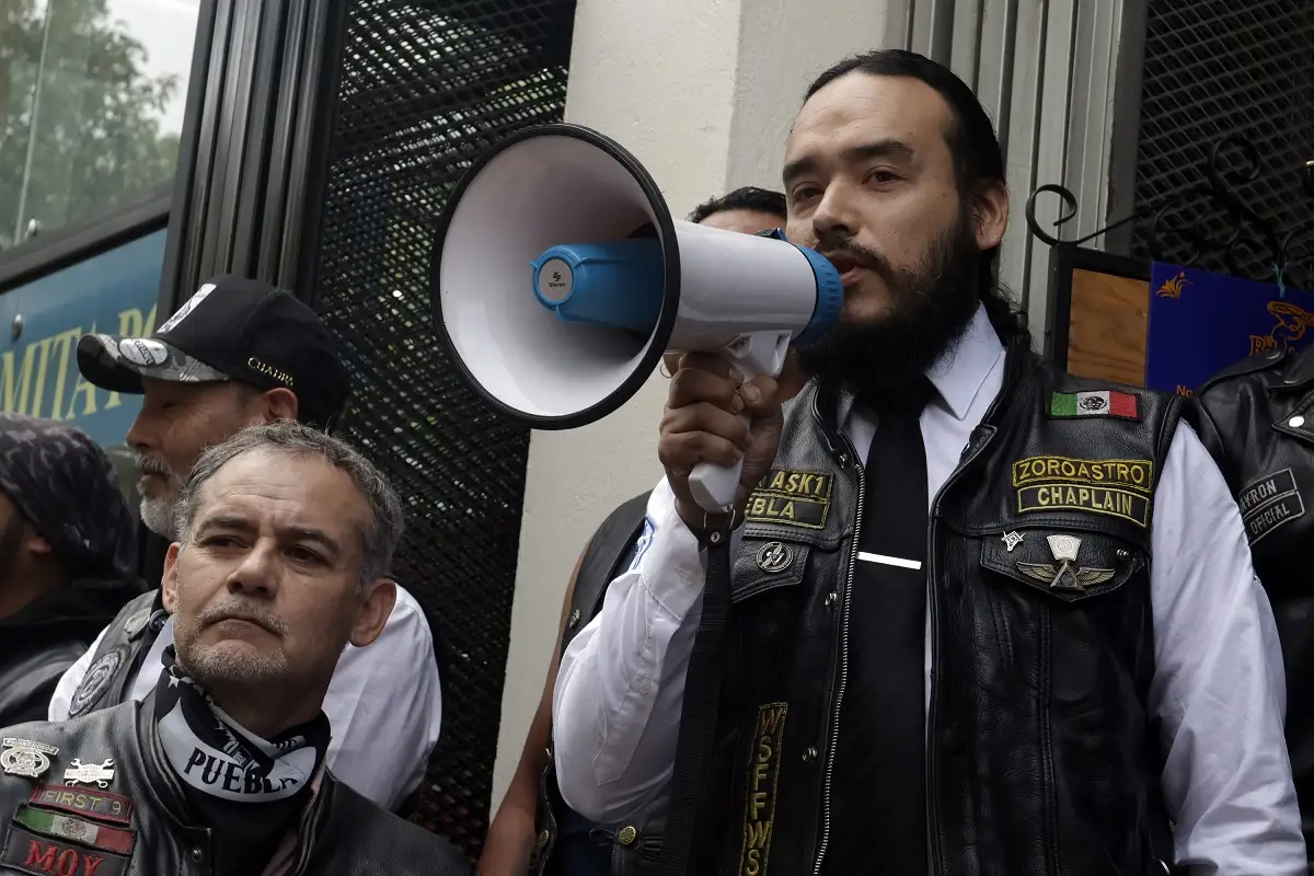 Motociclistas toman la caseta de Amozoc y dan paso libre por oposición a la Ley de Movilidad 2 Motociclistas toman la caseta de Amozoc y dan paso libre por oposición a la reforma de la Ley de Movilidad
