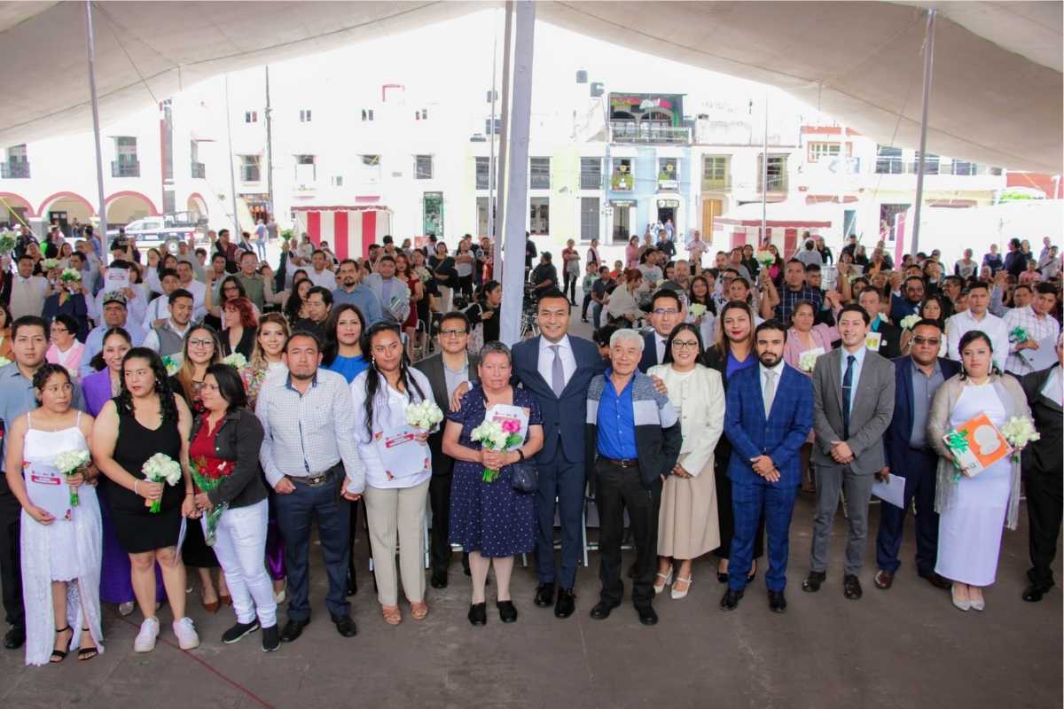 “Sí, acepta con orgullo”: Celebra Huejotzingo la primera boda comunitaria de la administración 3 “Sí, acepta con orgullo”- Celebra Huejotzingo la primera boda comunitaria de la administración 1